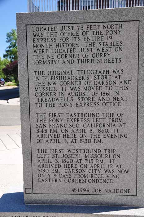 the pony express trail